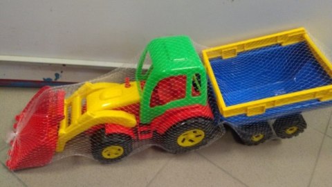 Traktor spychacz + przyczepa MASTER Traktor spychacz + przyczepa MASTER