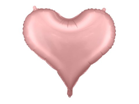 Balon foliowy Serce, 75x64,5 cm, j. różowy Partydeco Balon foliowy Serce, 75x64,5 cm, j. różowy Partydeco