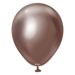 Balony lateksowe Kalisan Mirror Chocolate, 30 cm, 50 szt. Kalisan