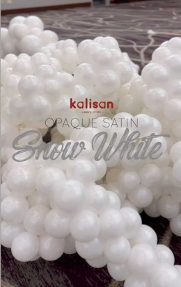 Balony lateksowe Kalisan Snow White, 30 cm, 50 szt. Kalisan