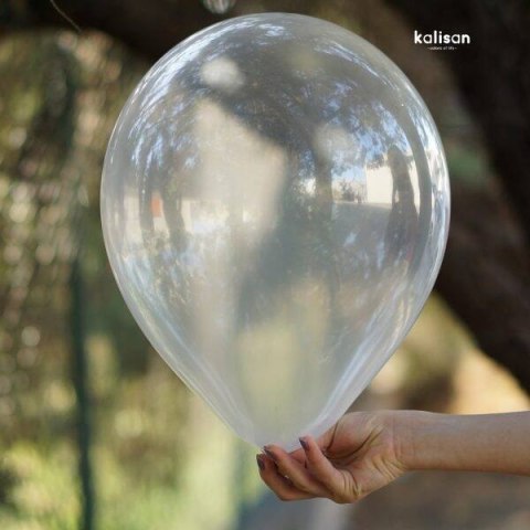 Balony lateksowe Kalisan transparentne, 30 cm, 100 szt. Kalisan Balony lateksowe Kalisan transparentne, 30 cm, 100 szt. Kalisan