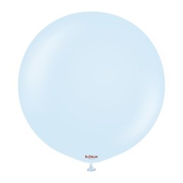 Balony lateksowe Macaron Baby Blue, niebieski, 45 cm, 1 szt. Kalisan