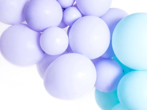 Balony lateksowe Strong, Liliowe, Pastel Light Lilac, 30cm, 50szt. Partydeco Balony lateksowe Strong, Liliowe, Pastel Light Lilac, 30cm, 50szt. Partydeco