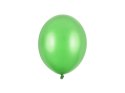 Balony lateksowe Strong, Zielone, Metallic Bright Green, 30cm, 10 szt. Partydeco