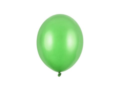 Balony lateksowe Strong, Zielone, Metallic Bright Green, 30cm, 10 szt. Partydeco Balony lateksowe Strong, Zielone, Metallic Bright Green, 30cm, 10 szt. Partydeco