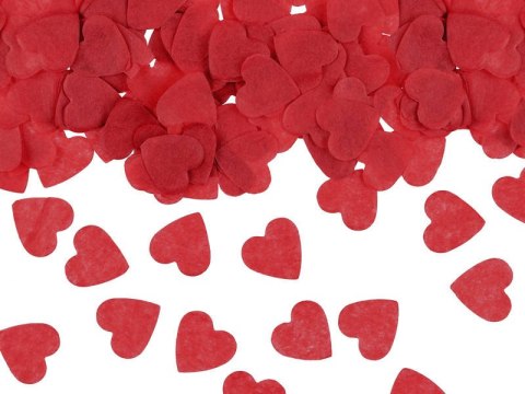 Konfetti Serca, 1,6x1,6 cm, czerwony, 15g Partydeco Konfetti Serca, 1,6x1,6 cm, czerwony, 15g Partydeco