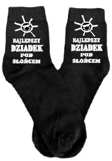Skarpetki Najlepszy DZIADEK pod słońcem Skarpetki Najlepszy DZIADEK pod słońcem