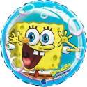 Balon Foliowy, okrągły, Spongebob, 46cm, Grabo Grabo
