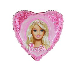 Balon Foliowy serce Barbie 46 cm Grabo