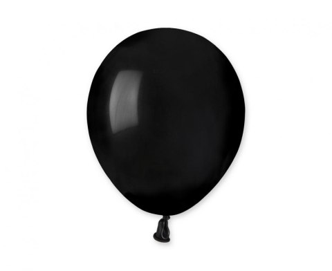 Balony Lateksowe Gemar Czarne Pastel A50 12cm, 100 szt. Gemar Balony Lateksowe Gemar Czarne Pastel A50 12cm, 100 szt. Gemar