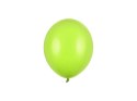 Balony lateksowe Strong, Limonkowe, Pastel Lime Green, 12cm, 100 szt. Partydeco