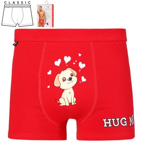 Bokserki walentynkowe Hug Me rozmiar XXL | MBX600-351 Bokserki walentynkowe Hug Me rozmiar XXL | MBX600-351