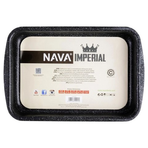 Brytfanna granitowa IMPERIAL 3 l, 36x24x5,5 cm Brytfanna granitowa IMPERIAL 3 l, 36x24x5,5 cm