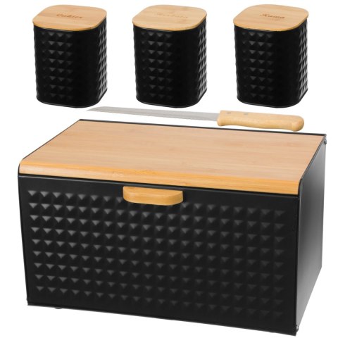 CHLEBAK W ZESTAWIE Z 3 POJEMNIKAMI BRUNBESTE BB-1627 CHLEBAK W ZESTAWIE Z 3 POJEMNIKAMI BRUNBESTE BB-1627