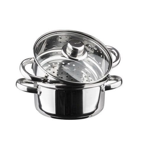 GARNKI DO GOTOWANIA NA PARZE 2.5L 18CM 3 EL. KiNGHOFF KH-3315 GARNKI DO GOTOWANIA NA PARZE 2.5L 18CM 3 EL. KiNGHOFF KH-3315