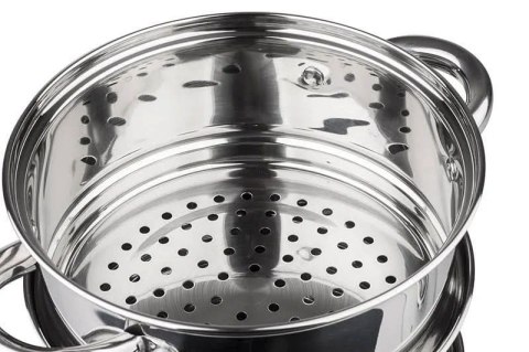 GARNKI DO GOTOWANIA NA PARZE 2.5L 18CM 3 EL. KiNGHOFF KH-3315 GARNKI DO GOTOWANIA NA PARZE 2.5L 18CM 3 EL. KiNGHOFF KH-3315