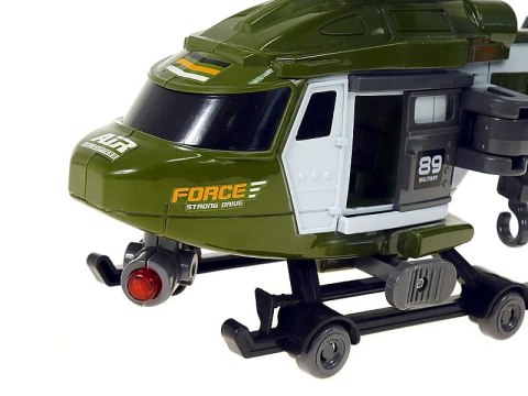 Helikopter wojskowy 1:16 światło dźwięk 29 x 14 x 9,5cm Helikopter wojskowy 1:16 światło dźwięk 29 x 14 x 9,5cm