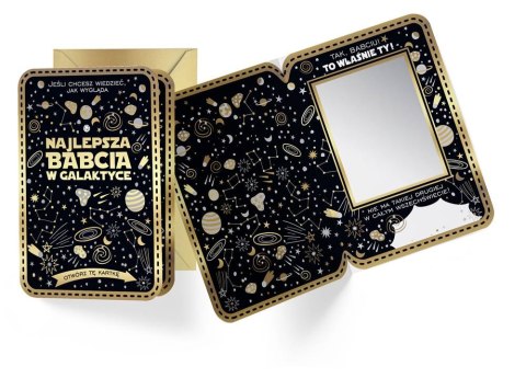 Karnet DBD Babcia lusterko | DK-823 Karnet DBD Babcia lusterko | DK-823