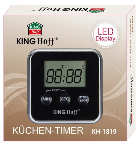 MINUTNIK KUCHENNY ELEKTRONICZNY NA MAGNES KINGHOFF KH-1819 MINUTNIK KUCHENNY ELEKTRONICZNY NA MAGNES KINGHOFF KH-1819
