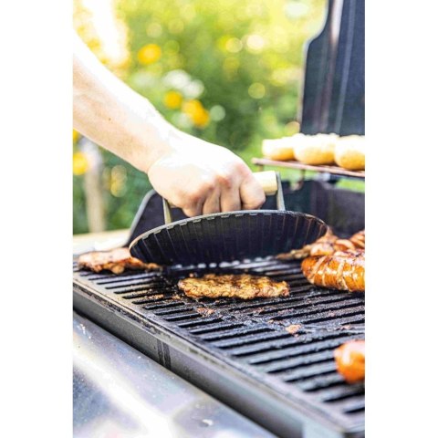 PRASKA ŻELIWNA DO MIĘSA BURGERÓW 22 CM KINGHOFF KH-1760 PRASKA ŻELIWNA DO MIĘSA BURGERÓW 22 CM KINGHOFF KH-1760