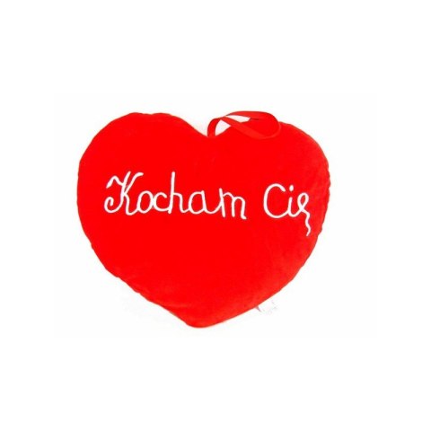 Poduszka serce KOCHAM CIĘ S1014 Poduszka serce KOCHAM CIĘ S1014