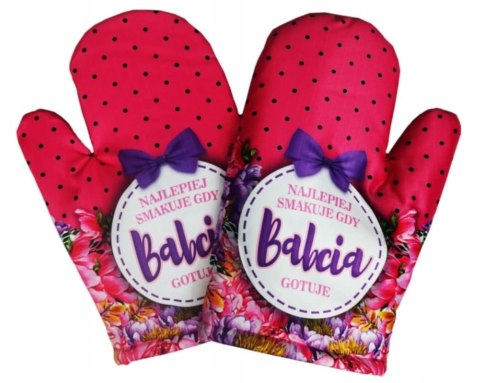 Rękawica Najlepiej smakuje, gdy Babcia gotuje | R52 Rękawica Najlepiej smakuje, gdy Babcia gotuje | R52
