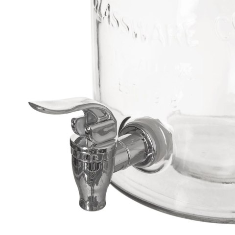 Słój do napojów z kranikiem szklany 6,7 l Słój do napojów z kranikiem szklany 6,7 l
