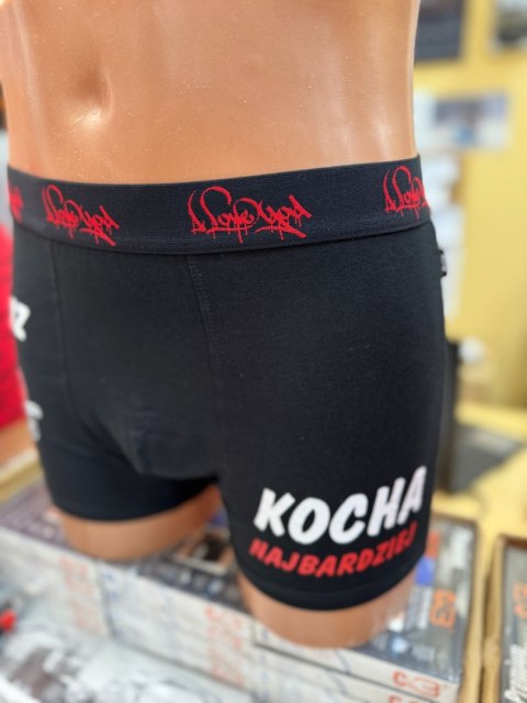 Bokserki ŁOBUZ KOCHA NAJBARDZIEJ Bokserki ŁOBUZ KOCHA NAJBARDZIEJ