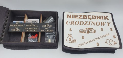 Niezbędnik urodzinowy czarny Niezbędnik urodzinowy czarny