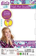 WOOPIE ART&FUN Zestaw do Malowania Paznokci z Brokatem dla Dzieci