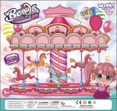 WOOPIE ART&FUN Zestaw do Robienia Biżuterii Bransoletek Wisiorków Pierścionków WOOPIE ART&FUN Zestaw do Robienia Biżuterii Bransoletek Wisiorków Pierścionków