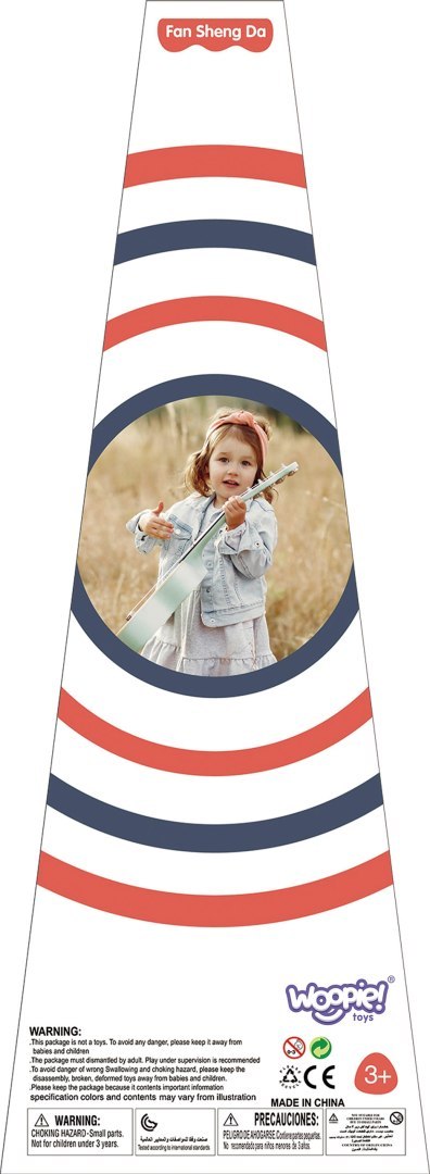 WOOPIE Gitara Akustyczna dla Dzieci Różowa 55 cm WOOPIE Gitara Akustyczna dla Dzieci Różowa 55 cm