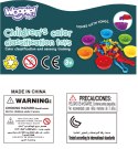 WOOPIE Gra Edukacyjna Montessori Sorter Kolorów Morska Kraina 64 el.