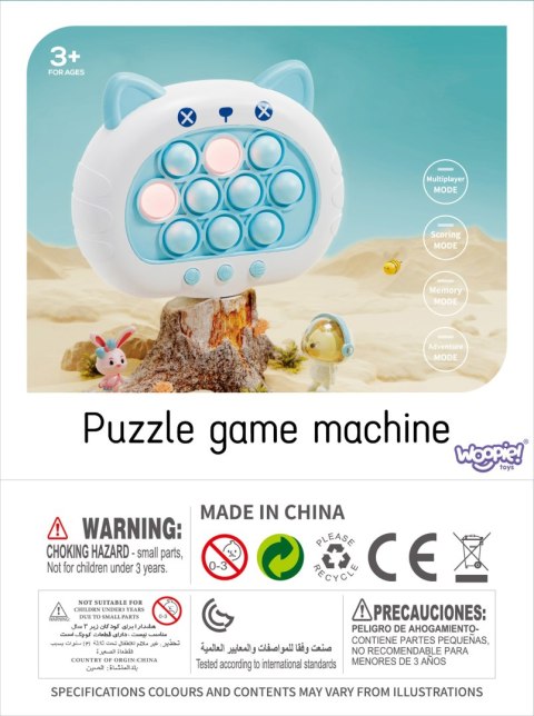 WOOPIE Gra POP IT Elektryczna Antystresowa Zręcznościowa Kotek WOOPIE Gra POP IT Elektryczna Antystresowa Zręcznościowa Kotek