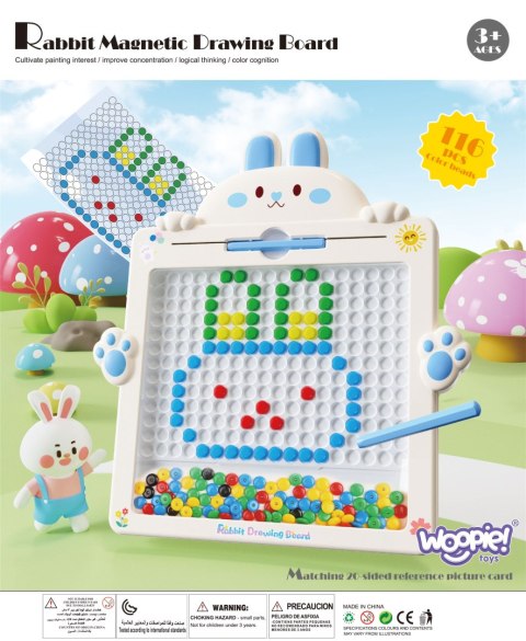 WOOPIE Tablica Magnetyczna dla Dzieci Montessori MagPad Królik WOOPIE Tablica Magnetyczna dla Dzieci Montessori MagPad Królik