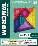 WOOPIE Tangram Klocki Magnetyczne Puzzle 3D