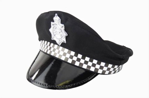 Czapka policjanta 28cm Czapka policjanta 28cm