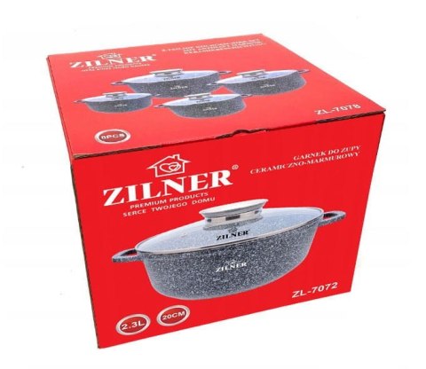 GARNEK MARMUROWY 2.3L / 20cm ZILNER ZL-7072 GARNEK MARMUROWY 2.3L / 20cm ZILNER ZL-7072