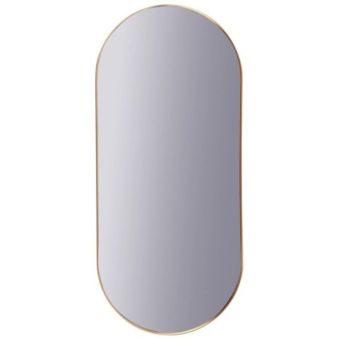 Lustro ścienne złote owalne 72x32 cm Lustro ścienne złote owalne 72x32 cm