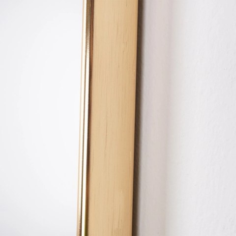 Lustro ścienne złote owalne 72x32 cm Lustro ścienne złote owalne 72x32 cm