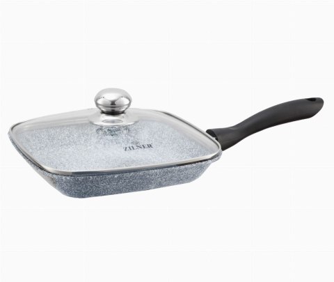 PATELNIA GRILL 28CM MARMUROWO-CERAMICZNA ZILNER STONETEC ZL-7068 PATELNIA GRILL 28CM MARMUROWO-CERAMICZNA ZILNER STONETEC ZL-7068