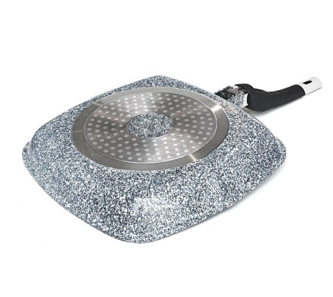 PATELNIA GRILL 28CM MARMUROWO-CERAMICZNA ZILNER STONETEC ZL-7068 PATELNIA GRILL 28CM MARMUROWO-CERAMICZNA ZILNER STONETEC ZL-7068