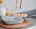 PATELNIA GRILL 28CM MARMUROWO-CERAMICZNA ZILNER STONETEC ZL-7068