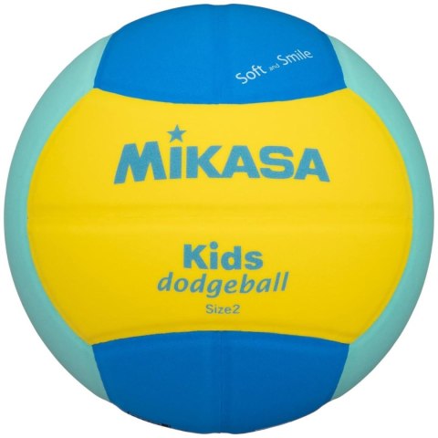 Piłka Dodgeball do Gry w Zbijaka Dwa Ognie MIKASA SD20 Zielona Piłka Dodgeball do Gry w Zbijaka Dwa Ognie MIKASA SD20 Zielona