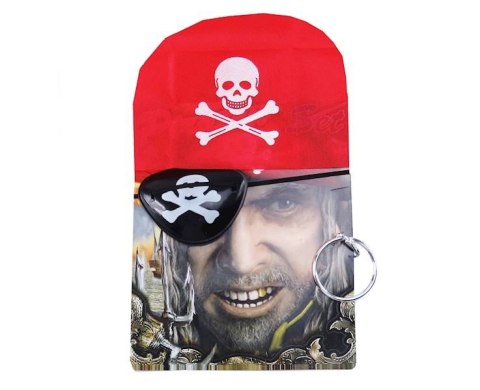 Zestaw pirata na blistrze Zestaw pirata na blistrze