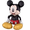 Balon foliowy siedzący myszka Mickey, 45cm Amscan / Anagram