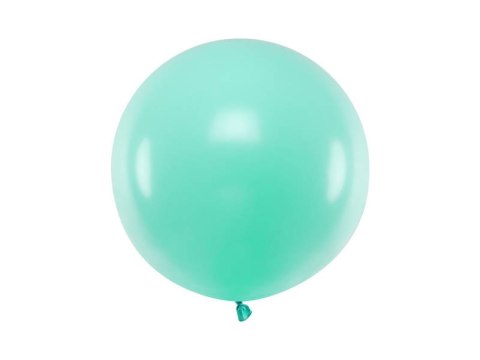 Balon lateksowy Gigant, Miętowy, Pastel Light Mint, 60 cm, 1szt Partydeco Balon lateksowy Gigant, Miętowy, Pastel Light Mint, 60 cm, 1szt Partydeco