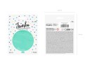 Balon lateksowy Gigant, Miętowy, Pastel Light Mint, 60 cm, 1szt Partydeco