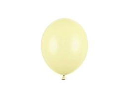 Balony lateksowe Strong, Żółte, Pastelowe Light Yellow, 30cm, 50 szt. Partydeco