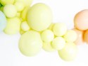 Balony lateksowe Strong, Żółte, Pastelowe Light Yellow, 30cm, 50 szt. Partydeco